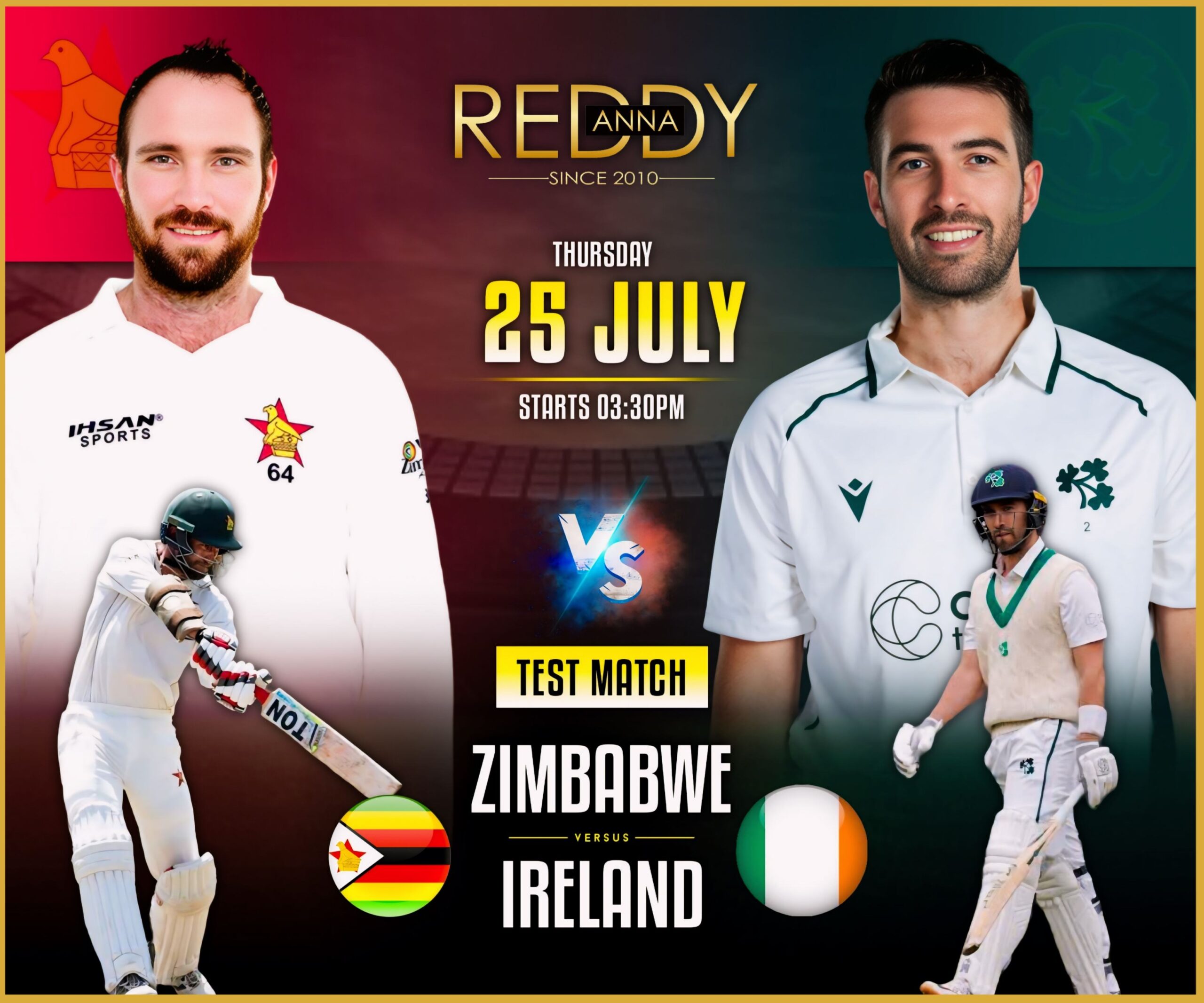 Event Previews, Strategies and Probabilities for Zimbabwe and Ireland’s Test Match